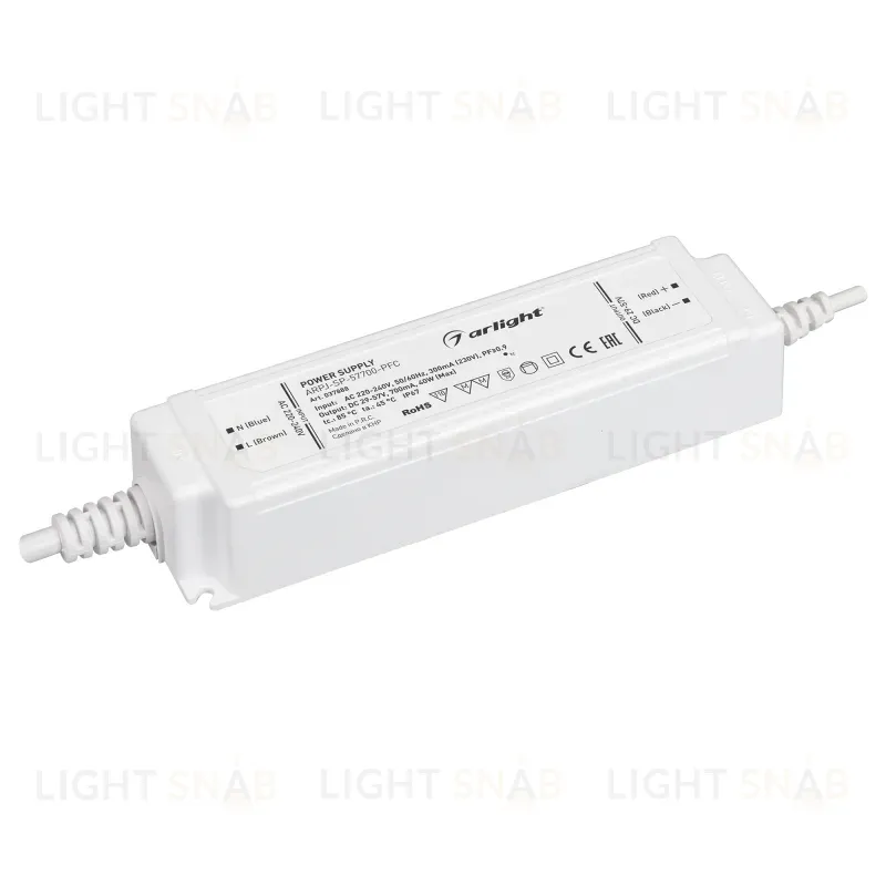 Блок питания Arlight ARPJ-SP-57700-PFC (40W, 29-57V, 0.7A) 037888 037888