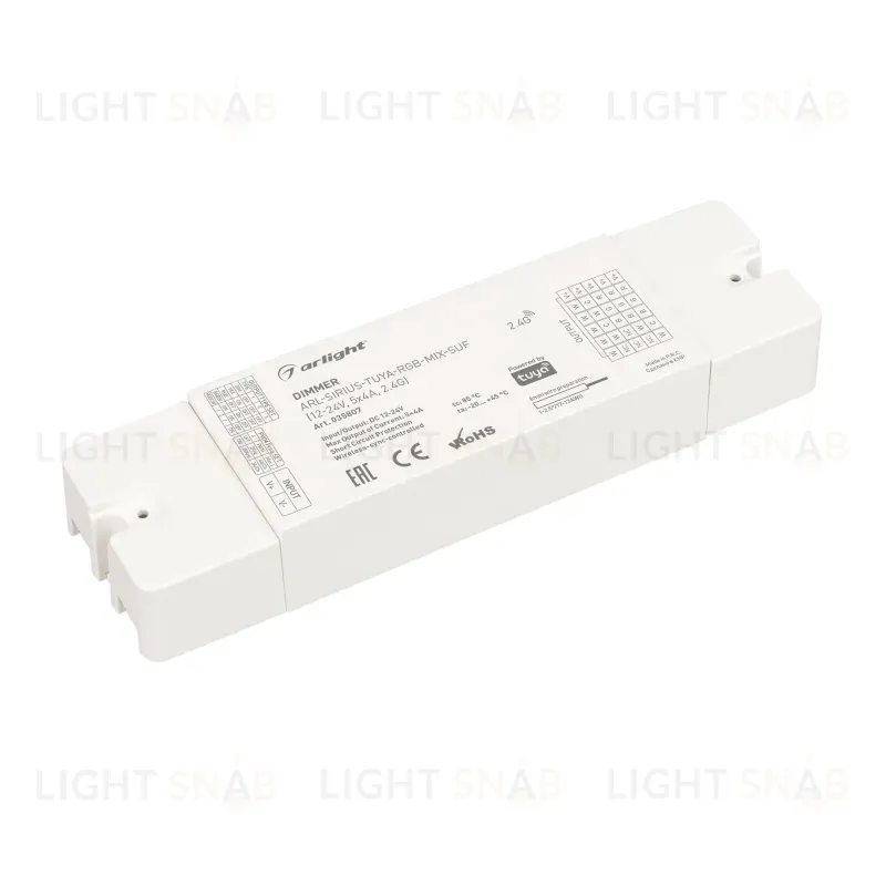 Диммер Arlight ARL-SIRIUS-TUYA-RGB-MIX-SUF (12-24V, 5x4A, 2.4G) 035807 035807