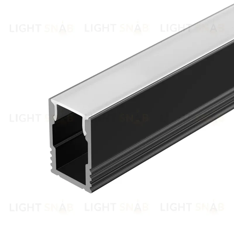 Алюминиевый профиль Arlight SL-MINI-8-H12-2000 BLACK 037106 037106