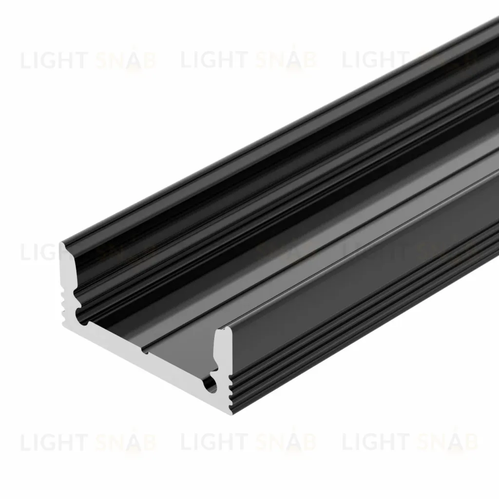 Алюминиевый профиль Arlight SL-SLIM-H7-2000 BLACK 037110 037110