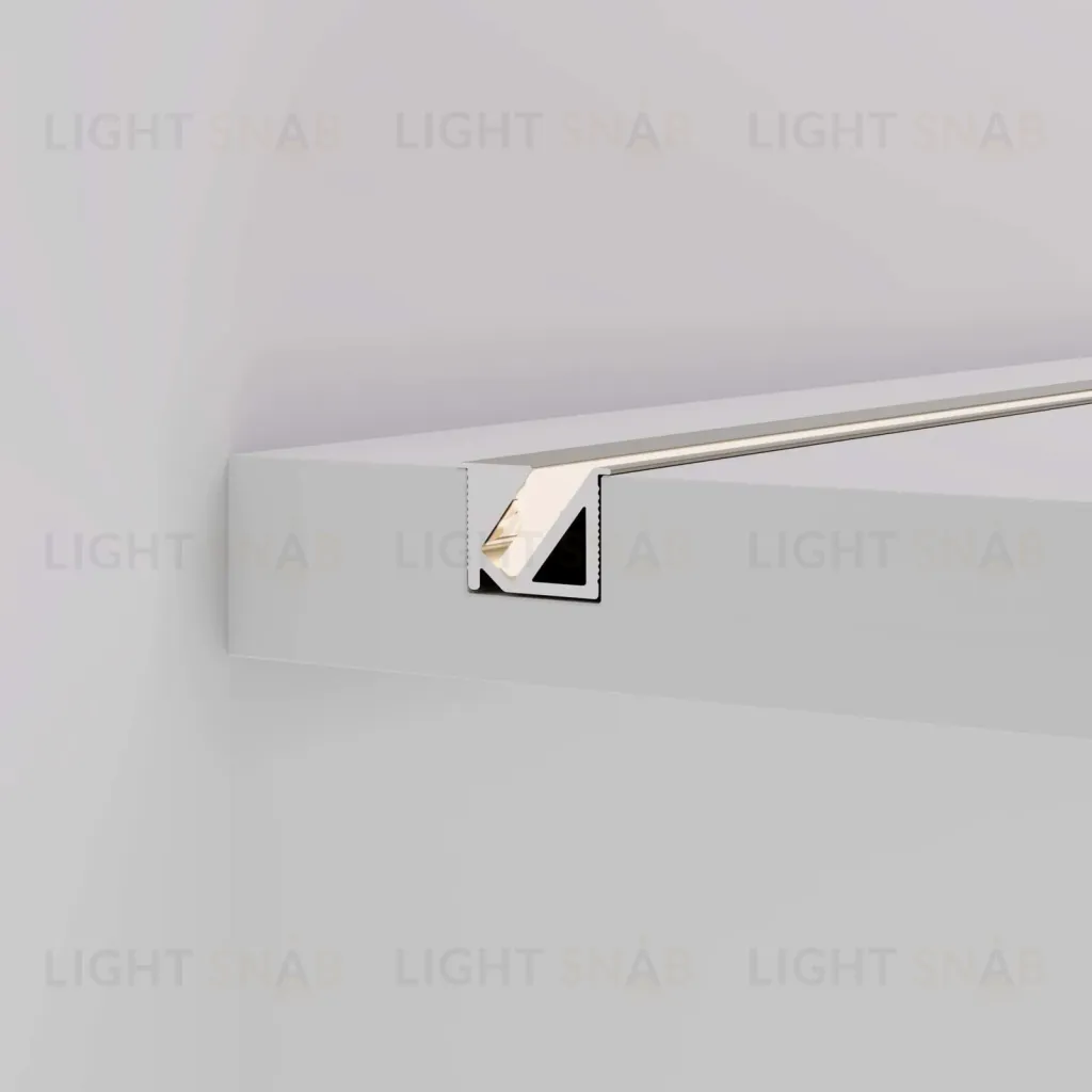 Алюминиевый профиль Arlight SL-BEVEL-H10-F14-2000 ANOD OLIVE GREY 038200 038200
