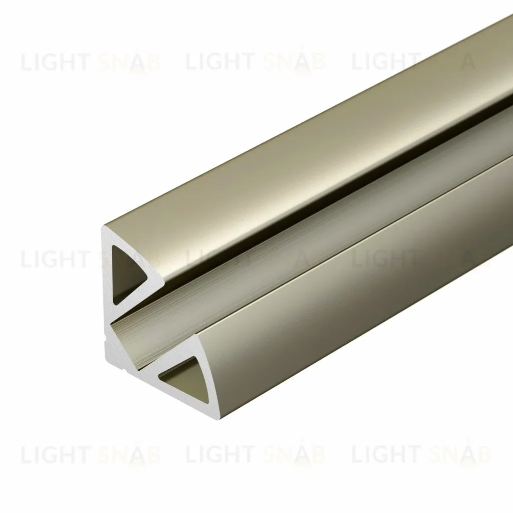 Алюминиевый профиль Arlight SL-KANT-H11-2000 ANOD OLIVE GREY 038197 038197