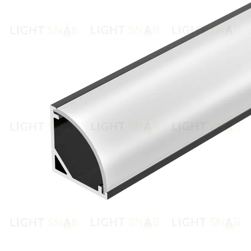 Алюминиевый профиль Arlight SL-KANT-H16-2000 BLACK 037116 037116