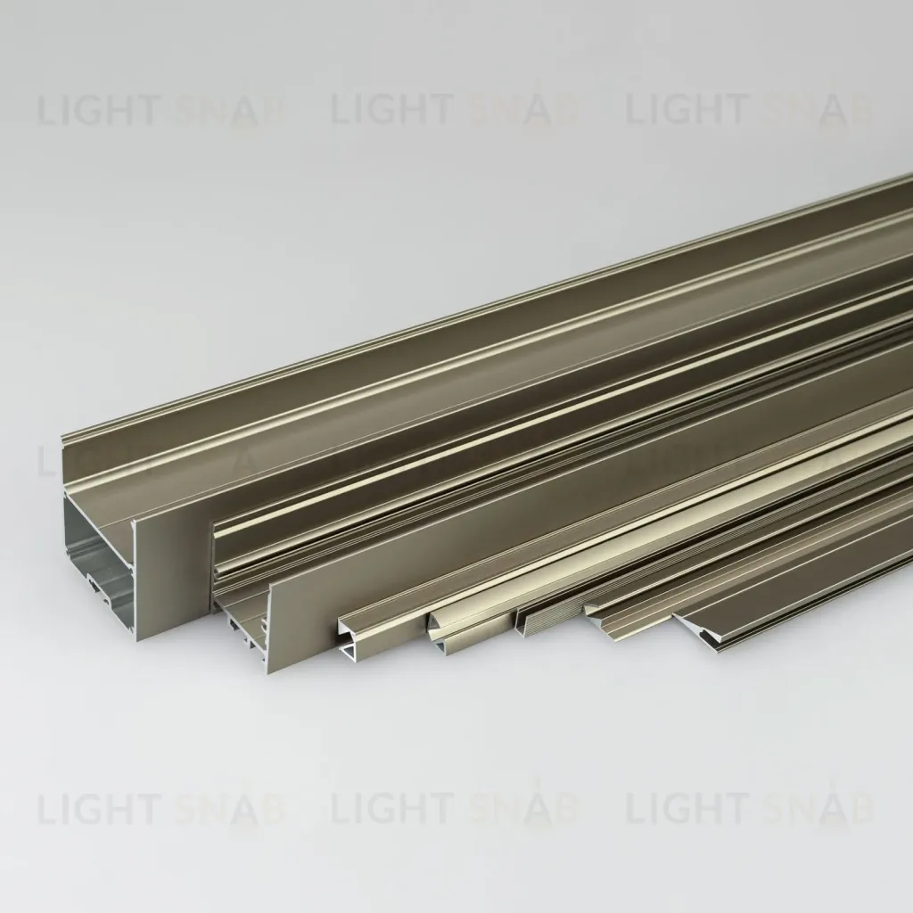 Алюминиевый профиль Arlight SL-MINI-SHELF-H9-2000 ANOD OLIVE GREY 038208 038208