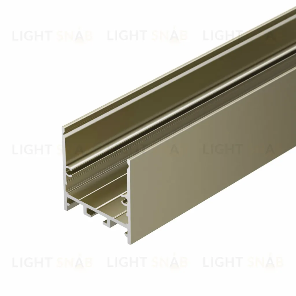 Алюминиевый профиль Arlight SL-LINE-3638-LW-2000 ANOD OLIVE GREY 038432 038432