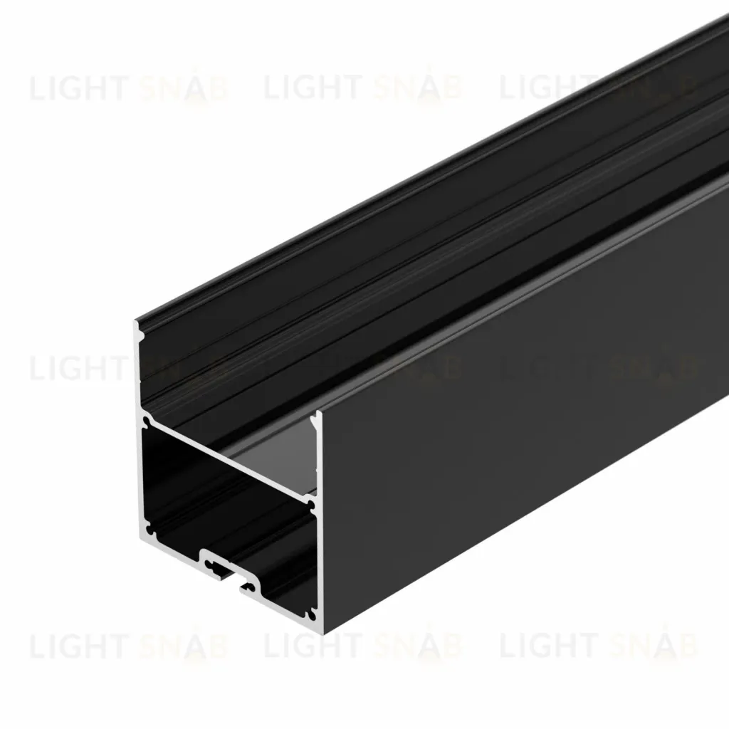 Алюминиевый профиль Arlight SL-LINE-5050-LW-2000 ANOD BLACK 038451 038451