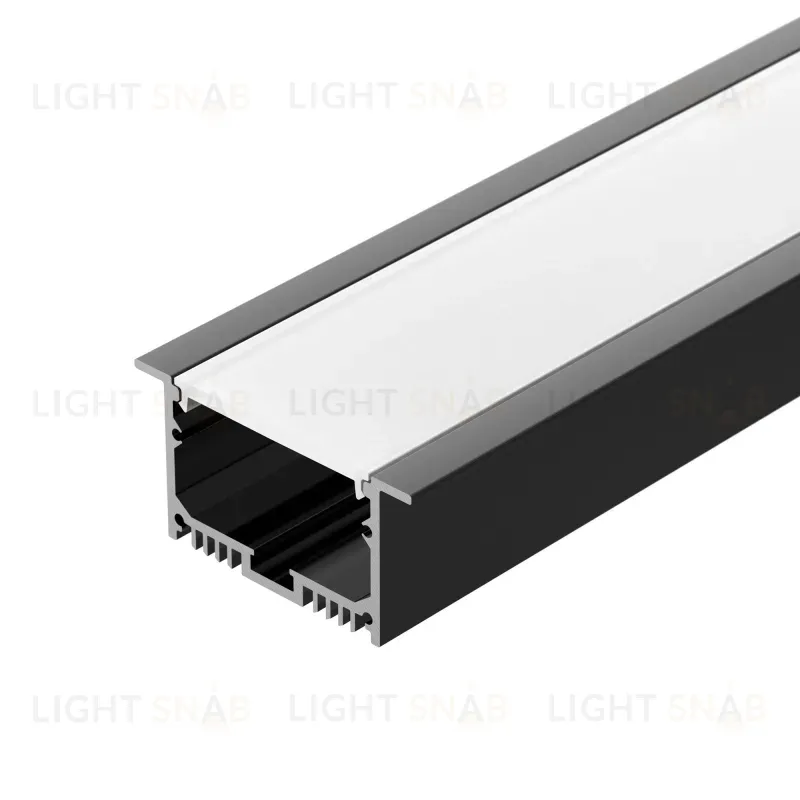 Алюминиевый профиль Arlight с экраном SL-LINIA62-F-2500 BLACK+OPAL 036307 036307