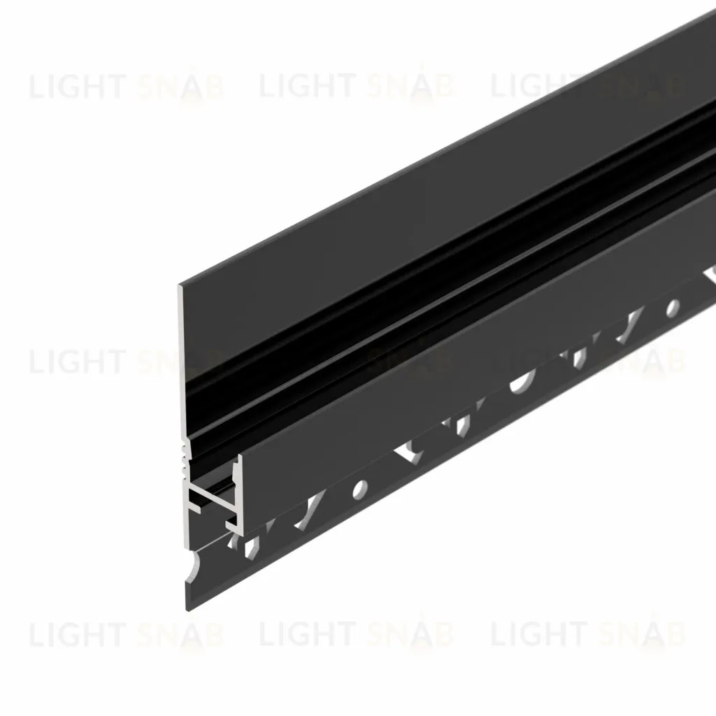 Алюминиевый профиль Arlight ARH-PLINTUS-FANTOM-2000 BLACK 038550 038550