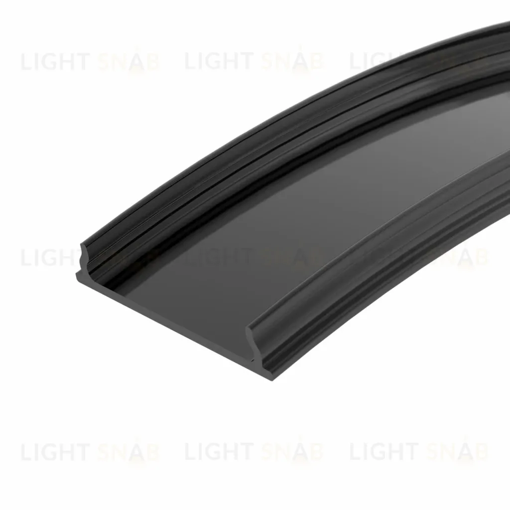 Алюминиевый профиль Arlight ARH-BENT-W18-2000 ANOD BLACK 039588 039588