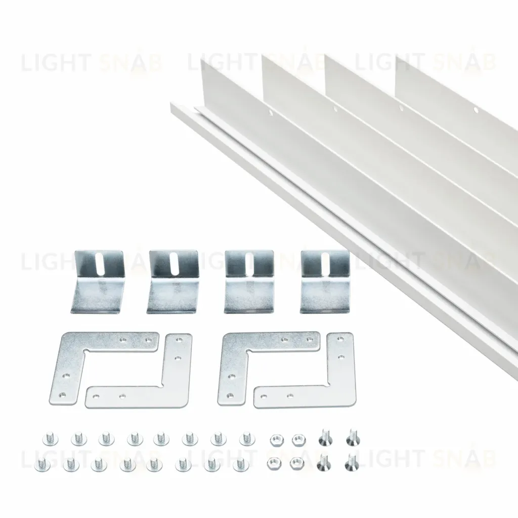 Рамка для встраиваемой установки панелей Arlight BX3012 White 027833 027833