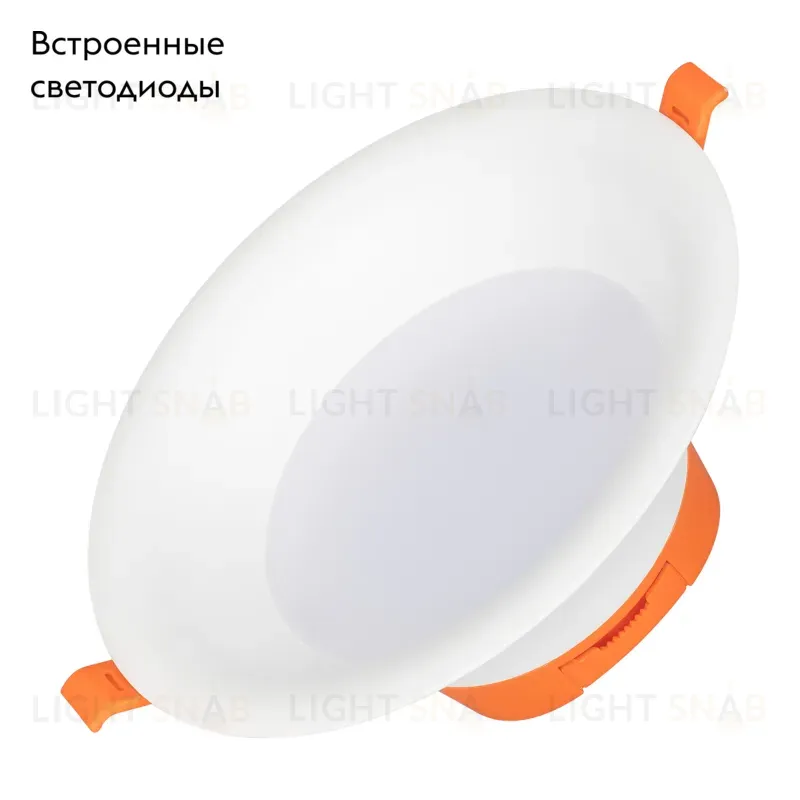 Встраиваемый светильник Arlight MS-BLIZZARD-BUILT-R165-16W Warm3000 (WH, 100 deg, 230V) 036576 036576