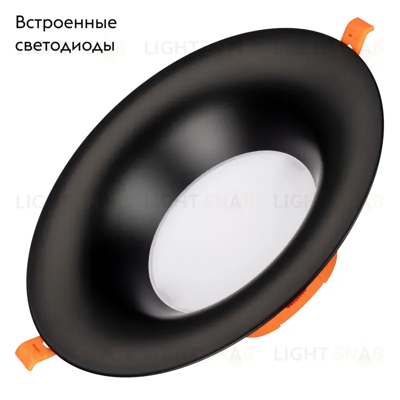 Встраиваемый светильник Arlight MS-BLIZZARD-BUILT-R215-20W Warm3000 (BK, 100 deg, 230V) 036606 036606