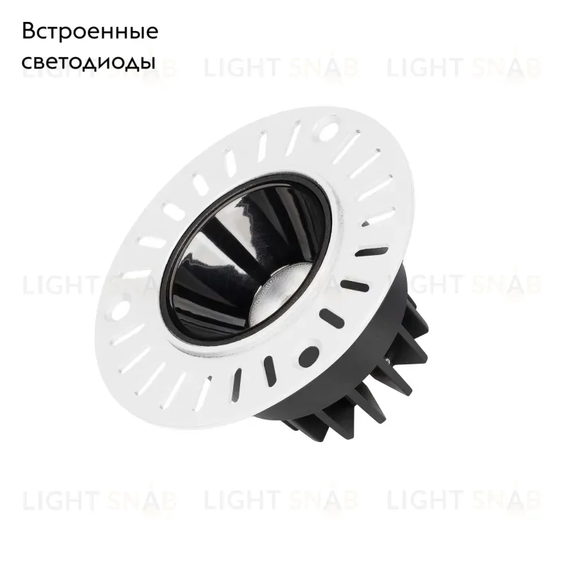 Встраиваемый светильник Arlight MS-ATLAS-TRIMLESS-R50-8W Warm3000 (BK, 32deg, 230V) 031882 031882