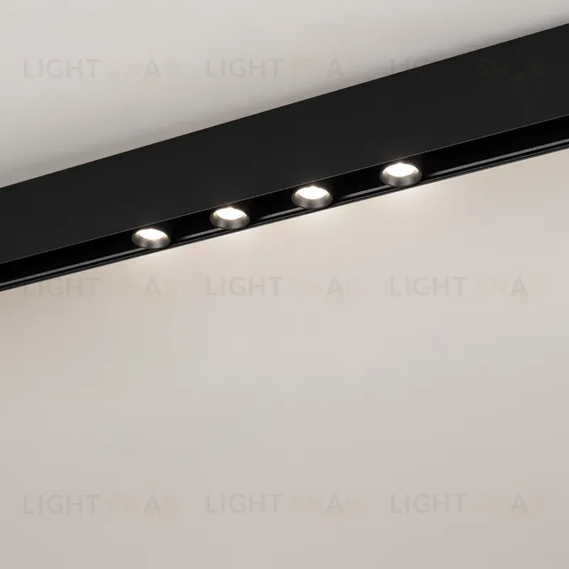 Трековый светильник Arlight MAG-ORIENT-KRATER-L195-12W Day4000 (BK, 25 deg, 48V, DALI) 037329 037329