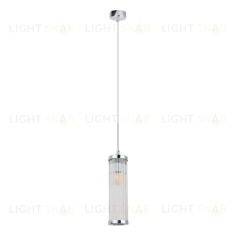 Подвесной светильник Crystal Lux Tadeo SP1 D100 Chrome/Transparente Tadeo SP1 D100 Chrome/Transparente