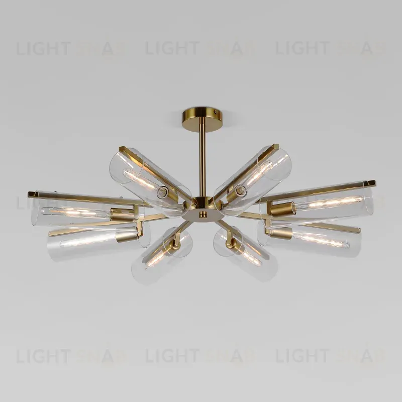 Люстра на штанге Eurosvet Trompeta 70144/8 латунь a060898 70144/8 латунь