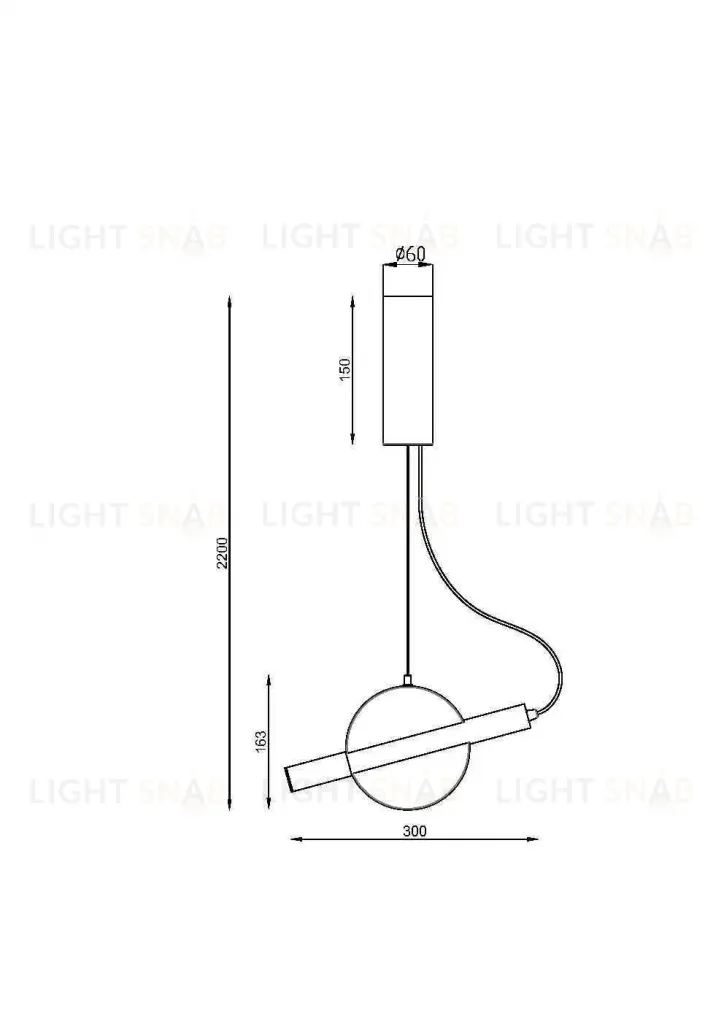 Подвесной светильник Maytoni Enigma MOD150PL-L5W3K MOD150PL-L5W3K