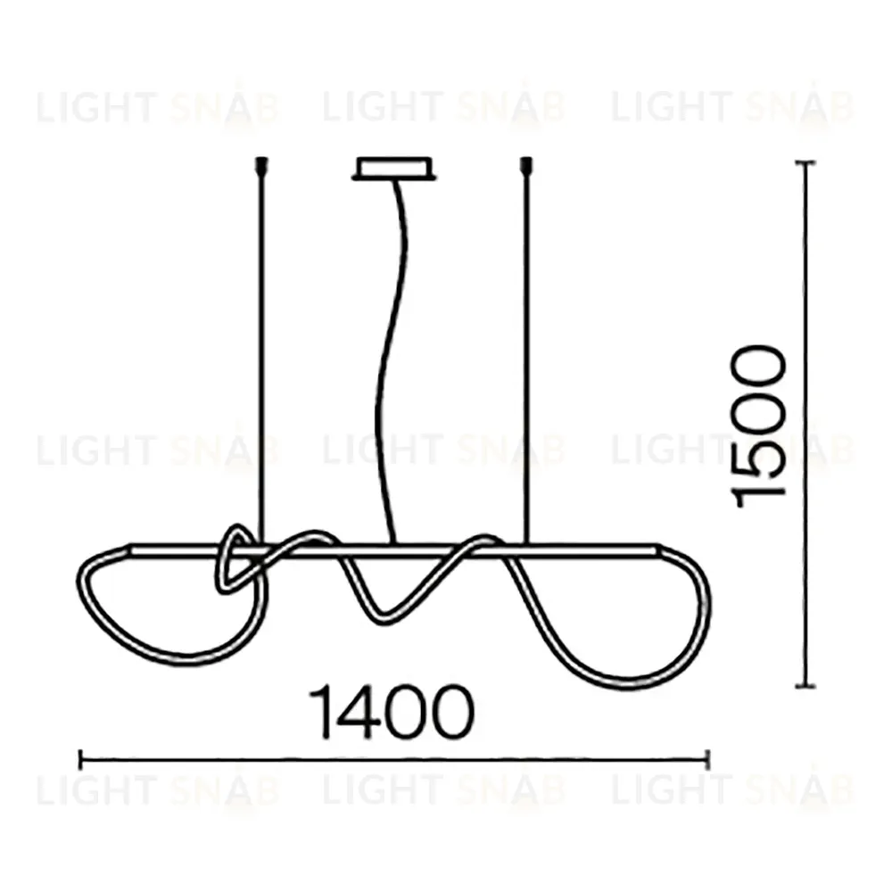 Подвесной светильник Maytoni Tau MOD166PL-L30G3K MOD166PL-L30G3K