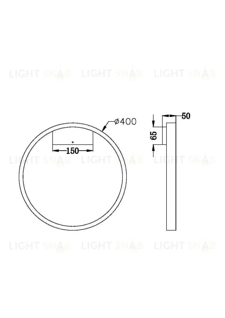 Бра Maytoni Rim MOD058WL-L25BS3K MOD058WL-L25BS3K