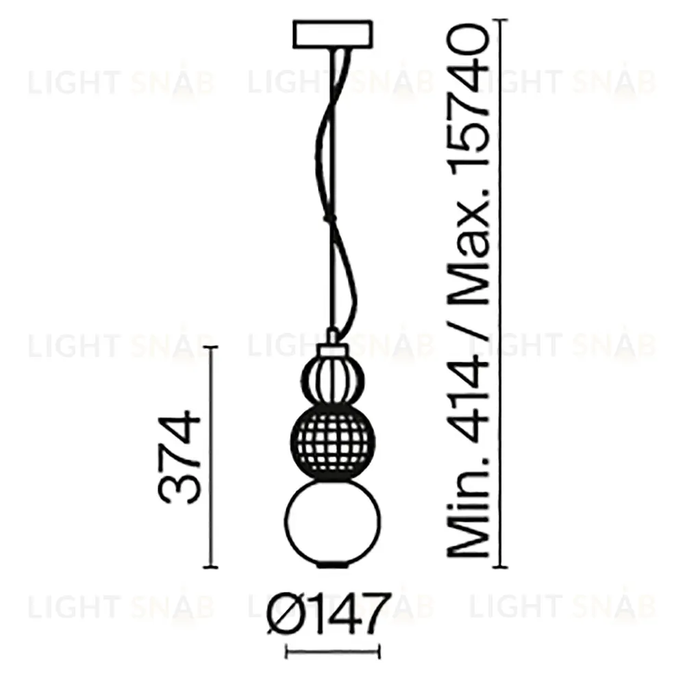 Подвесной светильник Maytoni Collar P069PL-L16G3K P069PL-L16G3K