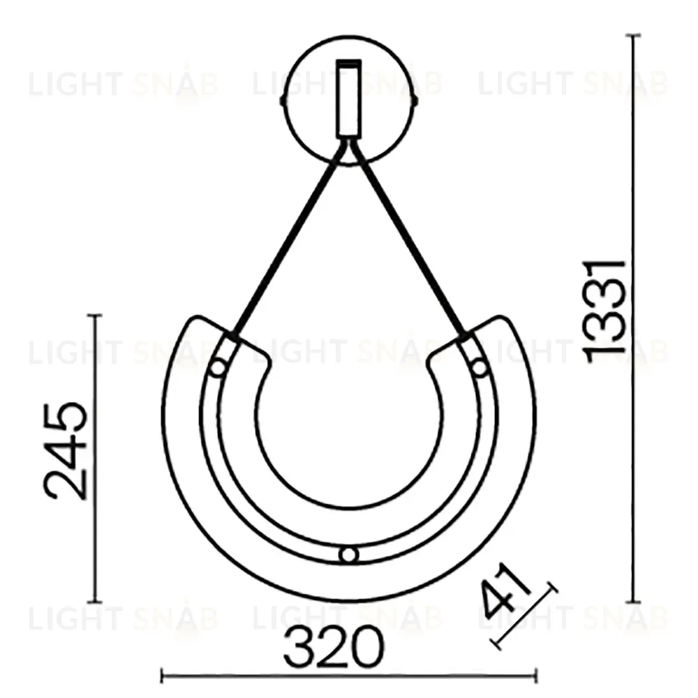 Бра Maytoni Maya P091WL-L18G3K P091WL-L18G3K
