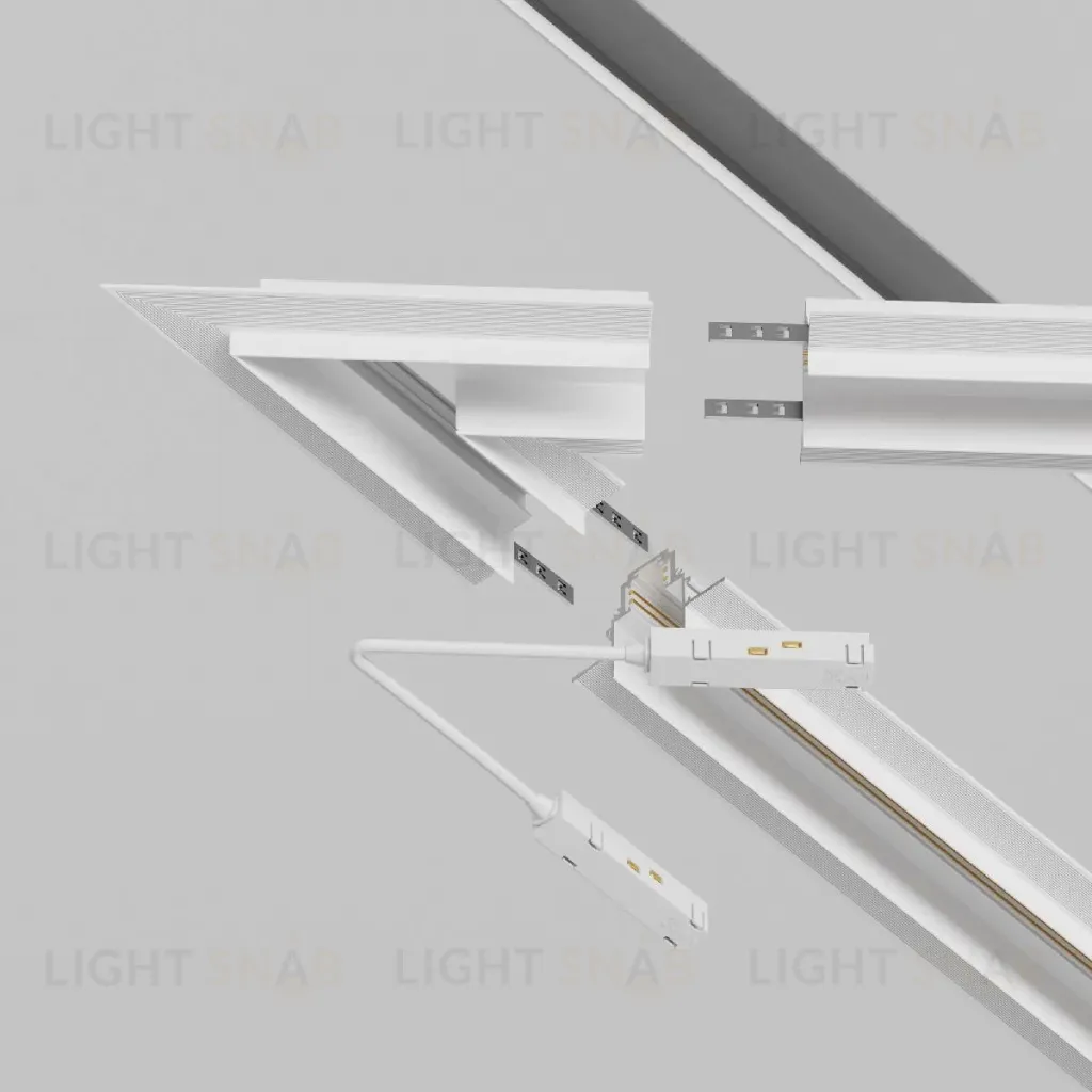 Угол-соединитель для трека Maytoni Technical Accessories for tracks Gravity TRA010CLS-42W TRA010CLS-42W