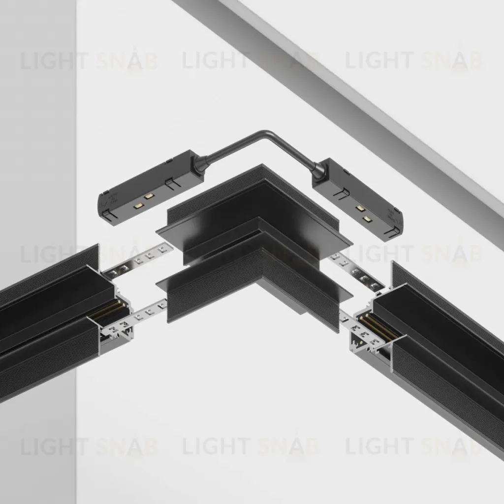 Коннектор для трека Maytoni Technical Accessories for tracks Gravity TRX010OCL-22B TRX010OCL-22B