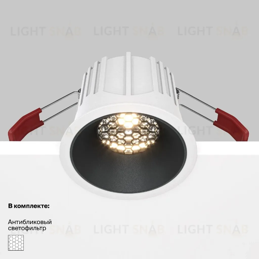 Встраиваемый светильник Maytoni Technical Alfa LED DL043-01-15W3K-RD-WB DL043-01-15W3K-RD-WB