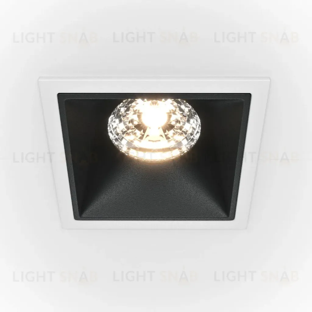 Встраиваемый светильник Maytoni Technical Alfa LED DL043-01-15W3K-SQ-WB DL043-01-15W3K-SQ-WB