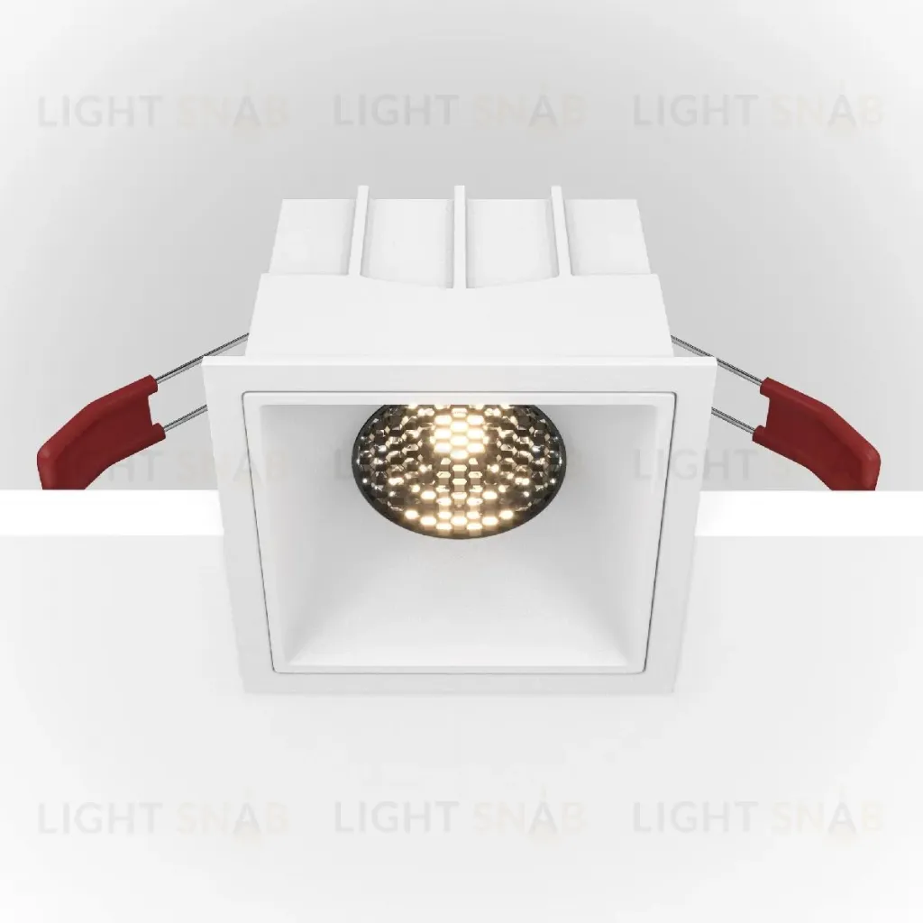 Встраиваемый светильник Maytoni Technical Alfa LED DL043-01-15W4K-D-SQ-W DL043-01-15W4K-D-SQ-W
