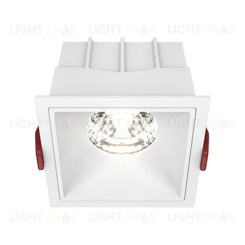Встраиваемый светильник Maytoni Technical Alfa LED DL043-01-15W4K-SQ-W DL043-01-15W4K-SQ-W