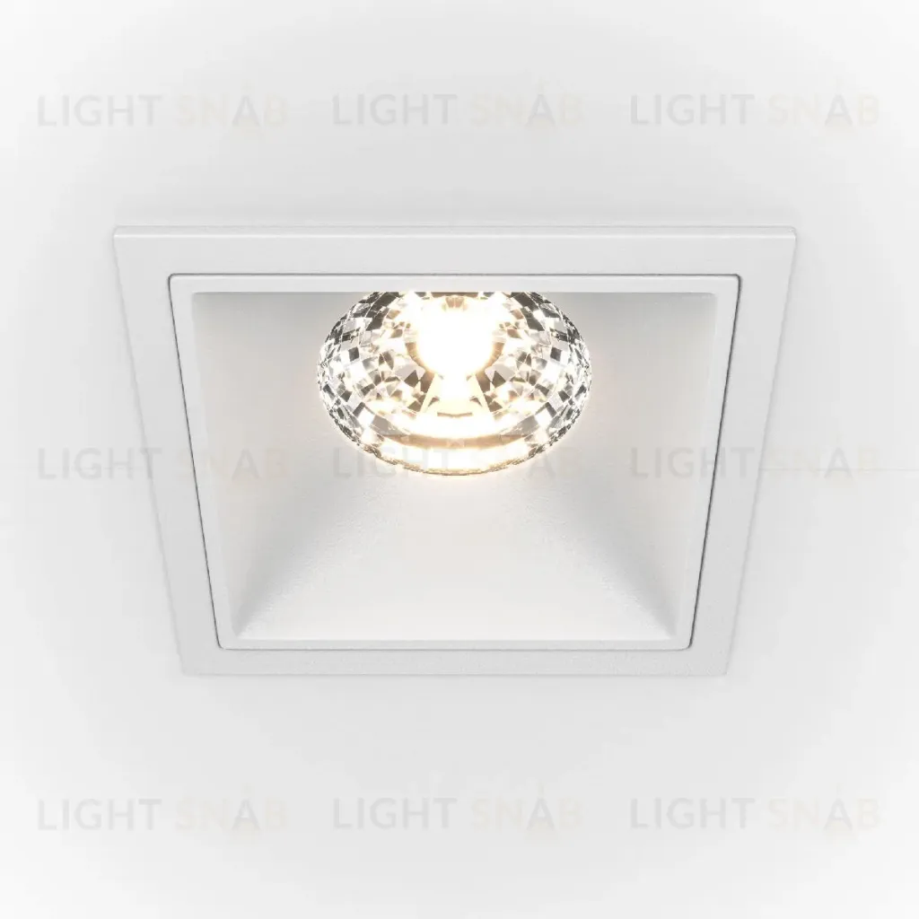 Встраиваемый светильник Maytoni Technical Alfa LED DL043-01-15W4K-SQ-W DL043-01-15W4K-SQ-W