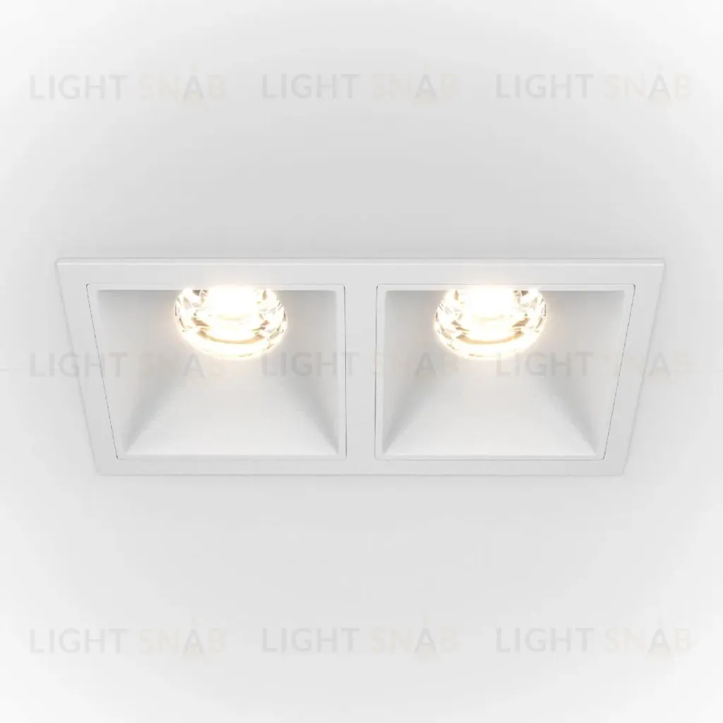 Встраиваемый светильник Maytoni Technical Alfa LED DL043-02-10W3K-D-SQ-W DL043-02-10W3K-D-SQ-W