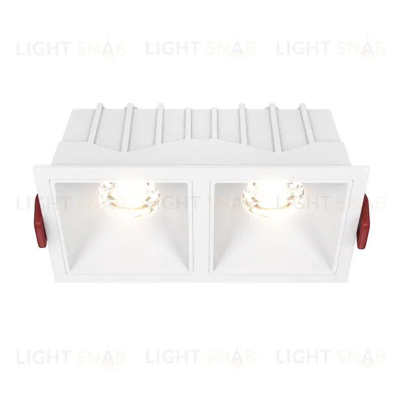 Встраиваемый светильник Maytoni Technical Alfa LED DL043-02-10W3K-D-SQ-W DL043-02-10W3K-D-SQ-W