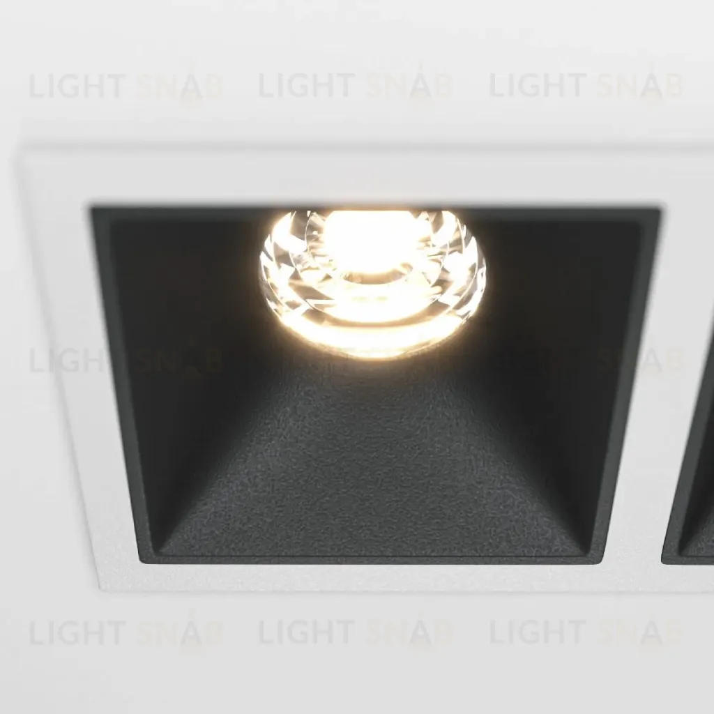 Встраиваемый светильник Maytoni Technical Alfa LED DL043-02-10W3K-SQ-WB DL043-02-10W3K-SQ-WB