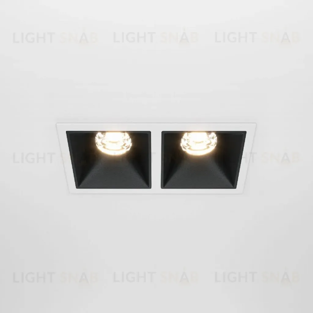 Встраиваемый светильник Maytoni Technical Alfa LED DL043-02-10W3K-SQ-WB DL043-02-10W3K-SQ-WB