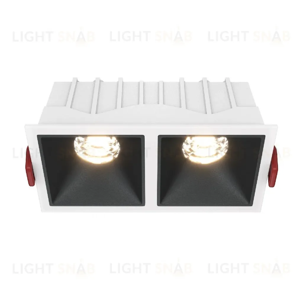 Встраиваемый светильник Maytoni Technical Alfa LED DL043-02-10W3K-SQ-WB DL043-02-10W3K-SQ-WB