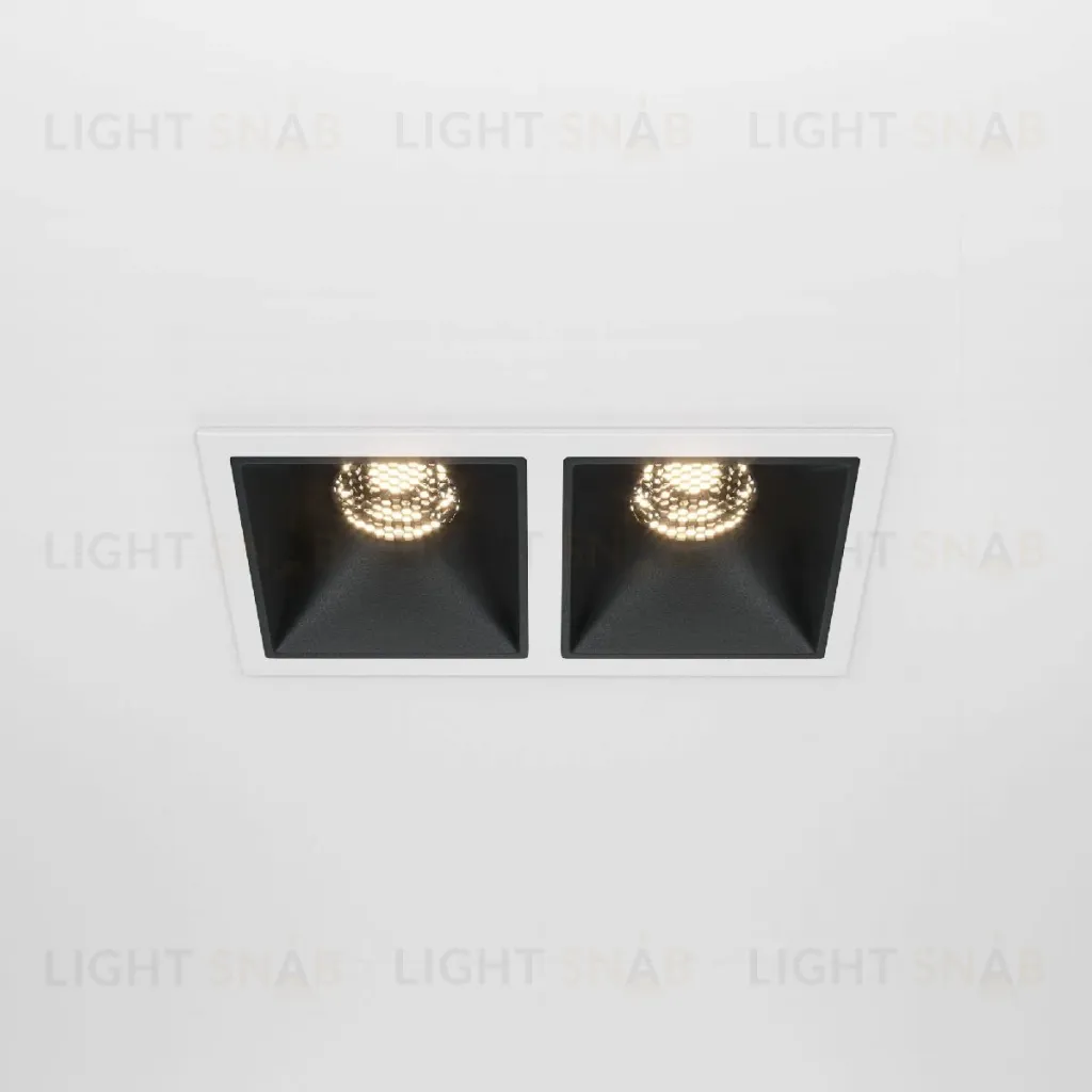 Встраиваемый светильник Maytoni Technical Alfa LED DL043-02-10W3K-SQ-WB DL043-02-10W3K-SQ-WB