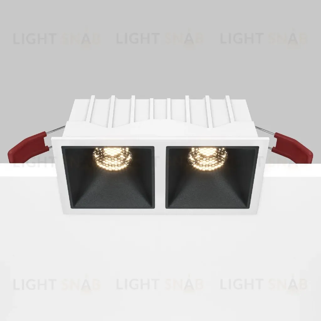 Встраиваемый светильник Maytoni Technical Alfa LED DL043-02-10W3K-SQ-WB DL043-02-10W3K-SQ-WB
