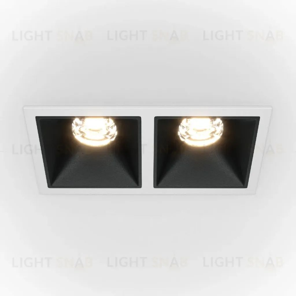 Встраиваемый светильник Maytoni Technical Alfa LED DL043-02-10W4K-D-SQ-WB DL043-02-10W4K-D-SQ-WB