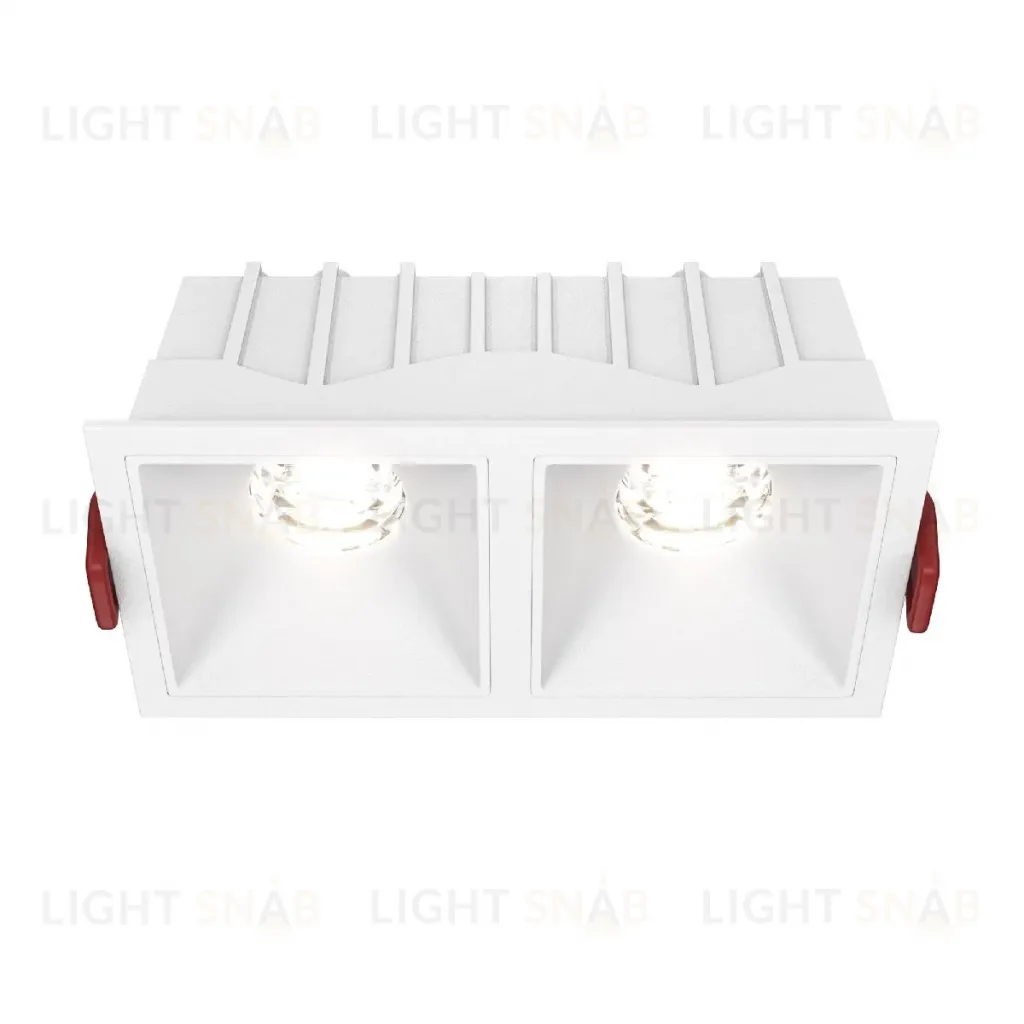Встраиваемый светильник Maytoni Technical Alfa LED DL043-02-10W4K-SQ-W DL043-02-10W4K-SQ-W