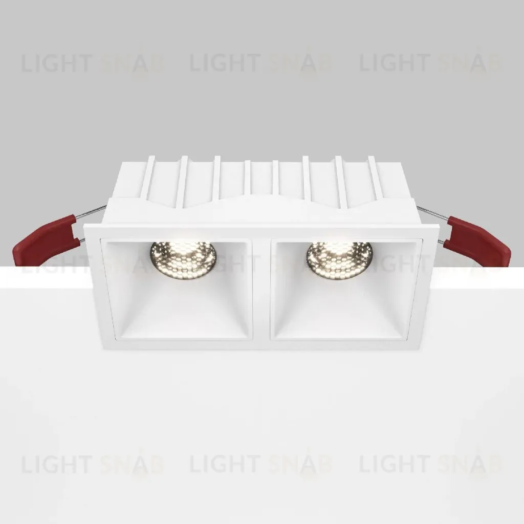 Встраиваемый светильник Maytoni Technical Alfa LED DL043-02-10W4K-SQ-W DL043-02-10W4K-SQ-W