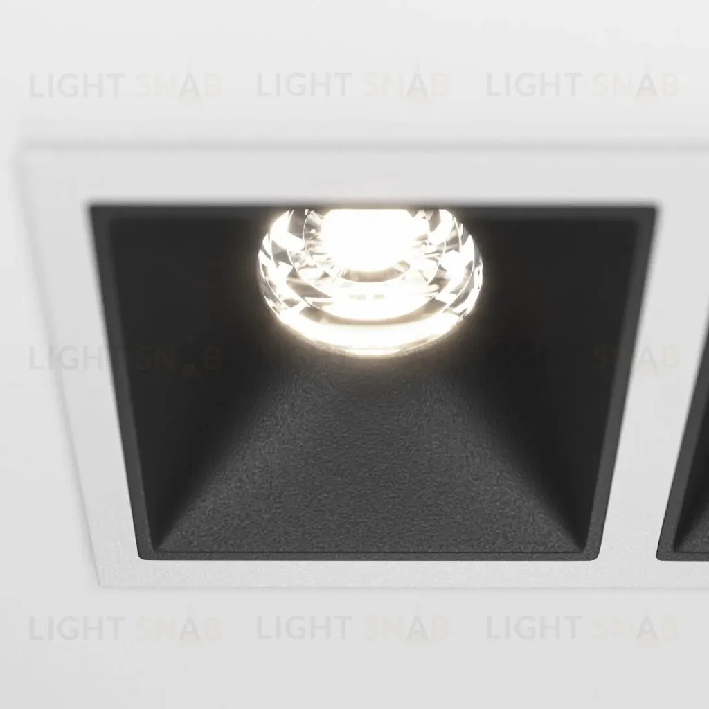 Встраиваемый светильник Maytoni Technical Alfa LED DL043-02-10W4K-SQ-WB DL043-02-10W4K-SQ-WB