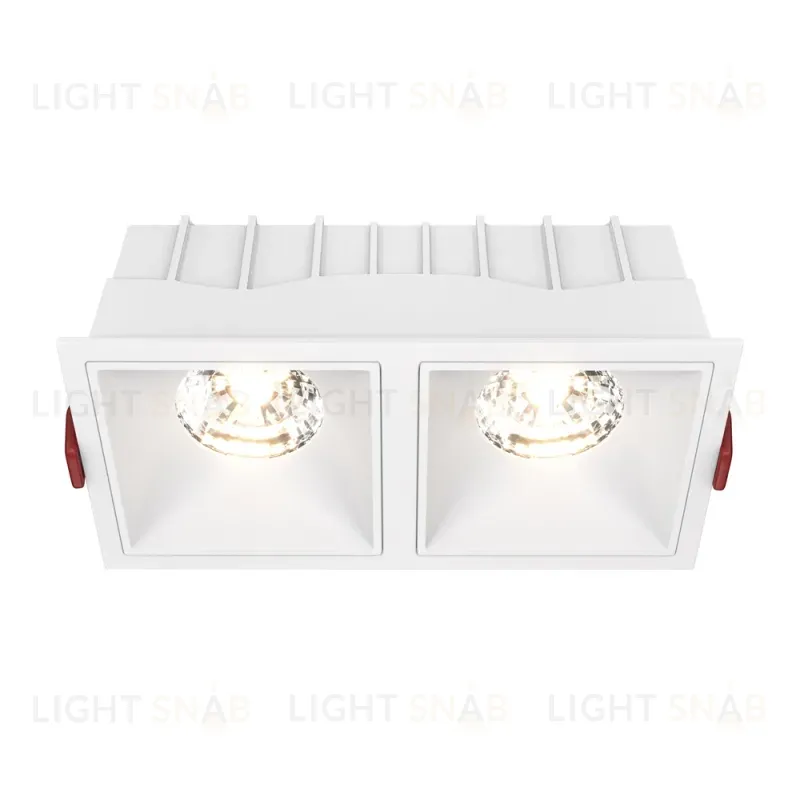 Встраиваемый светильник Maytoni Technical Alfa LED DL043-02-15W3K-SQ-W DL043-02-15W3K-SQ-W