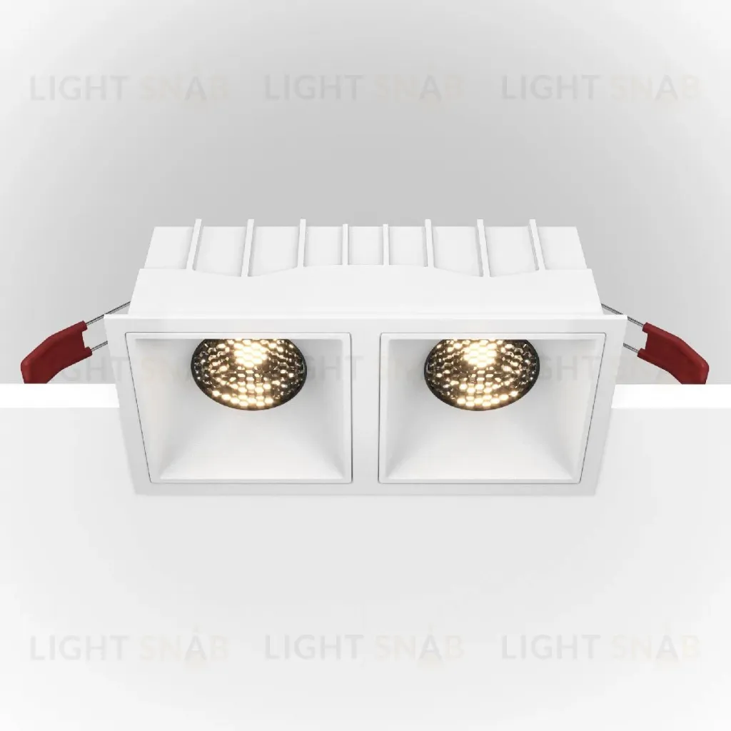 Встраиваемый светильник Maytoni Technical Alfa LED DL043-02-15W4K-D-SQ-W DL043-02-15W4K-D-SQ-W