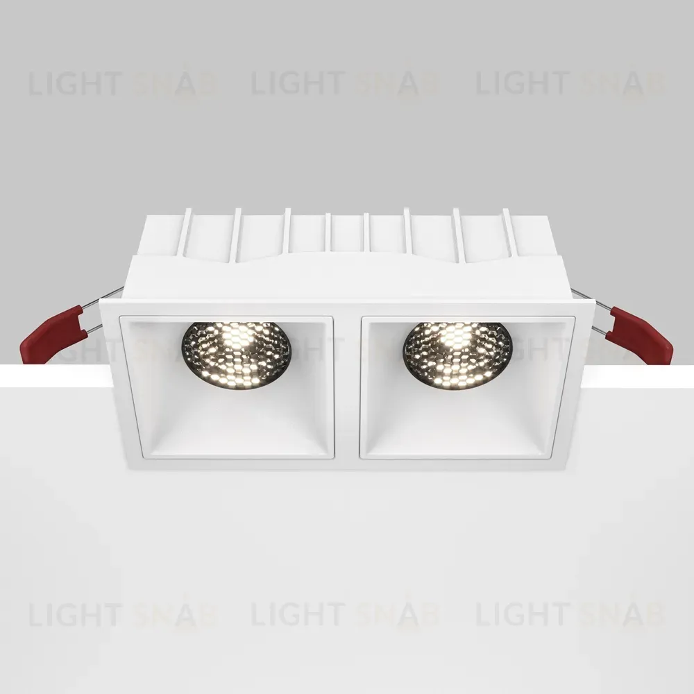 Встраиваемый светильник Maytoni Technical Alfa LED DL043-02-15W4K-SQ-W DL043-02-15W4K-SQ-W