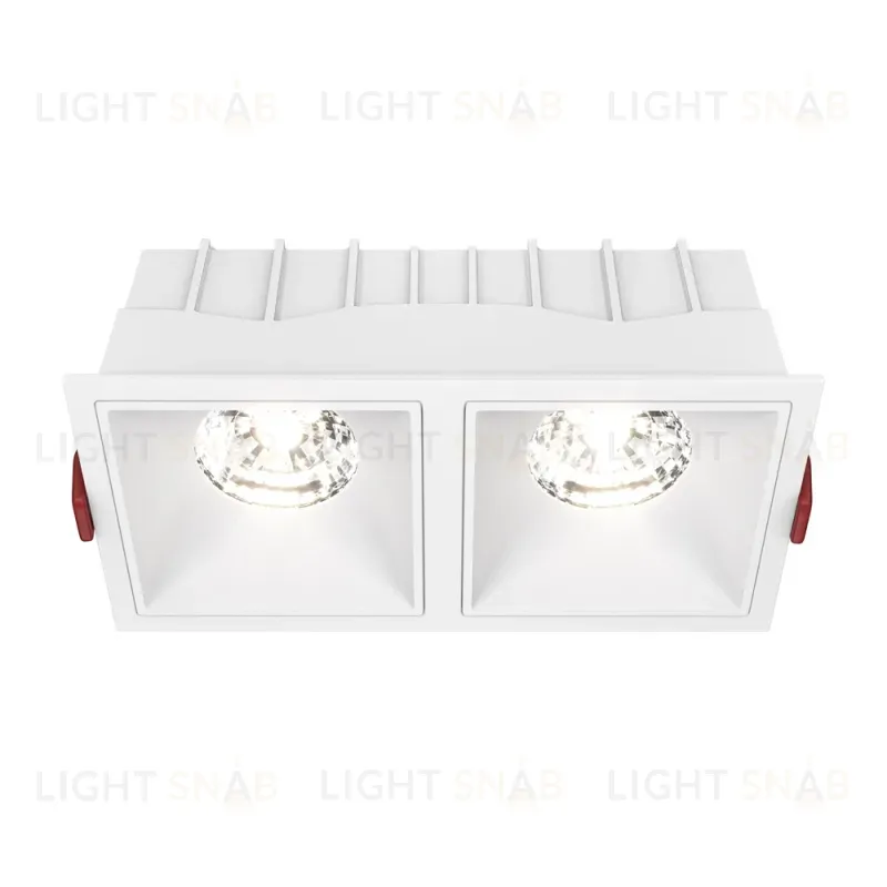 Встраиваемый светильник Maytoni Technical Alfa LED DL043-02-15W4K-SQ-W DL043-02-15W4K-SQ-W