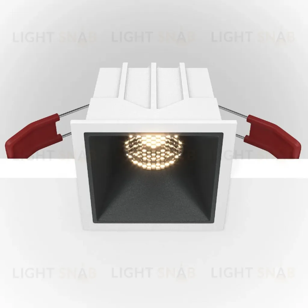 Встраиваемый светильник Maytoni Technical Alfa LED DL043-01-10W3K-D-SQ-WB DL043-01-10W3K-D-SQ-WB