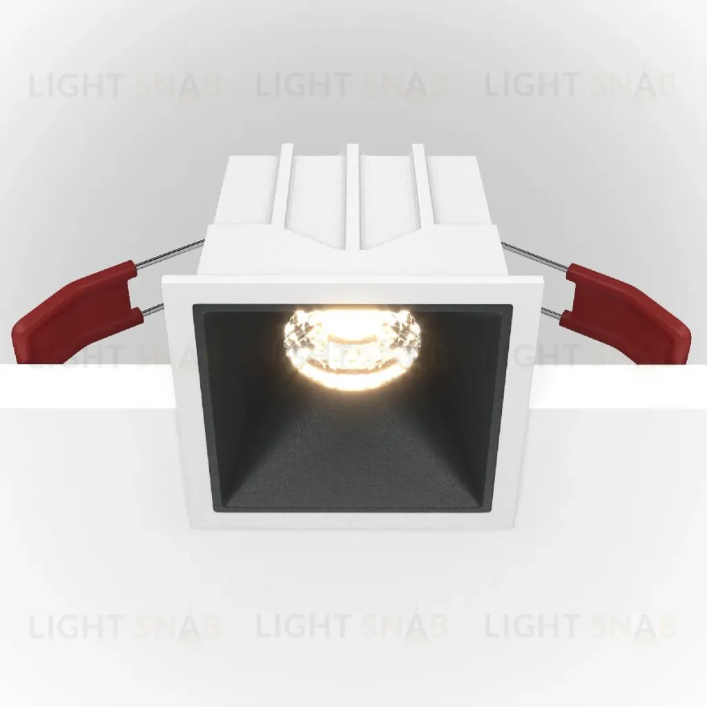 Встраиваемый светильник Maytoni Technical Alfa LED DL043-01-10W3K-D-SQ-WB DL043-01-10W3K-D-SQ-WB