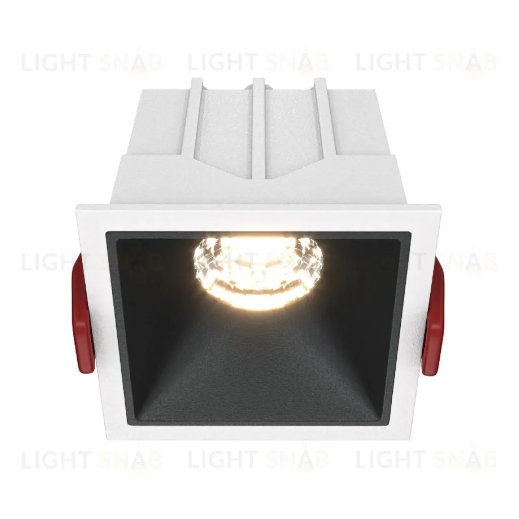 Встраиваемый светильник Maytoni Technical Alfa LED DL043-01-10W3K-SQ-WB DL043-01-10W3K-SQ-WB